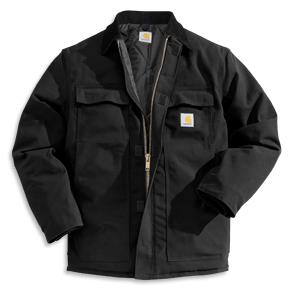 CARHARTT BLACK DUCK TRADITIONAL COAT - Tagged Gloves